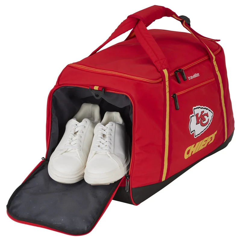 Travelite NFL - Bolsa de viaje L 57 cm (Kansas City Chiefs)
