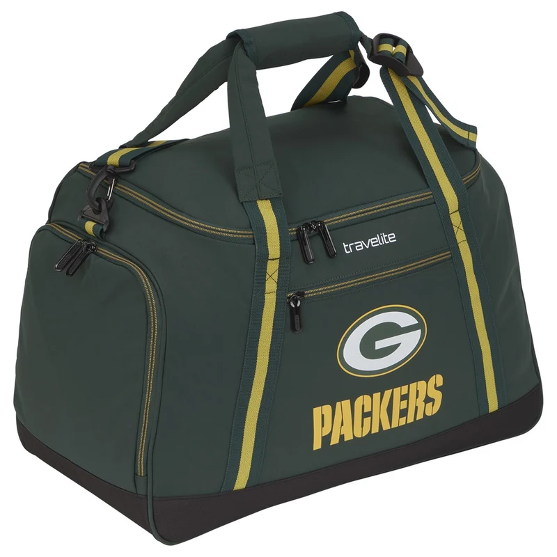 Travelite NFL - Bolsa de viaje M 49 cm (Green Bay Packers)