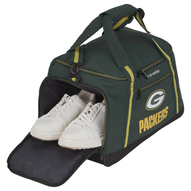 Travelite NFL - Bolsa de viaje M 49 cm (Green Bay Packers)