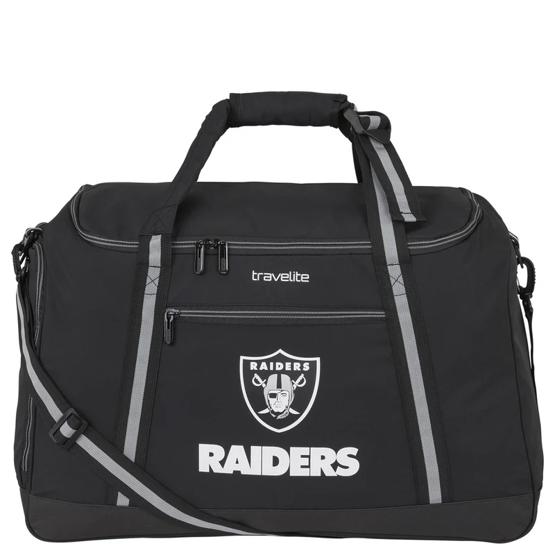 Travelite NFL - Bolsa de viaje L 57 cm (Las Vegas Raiders)