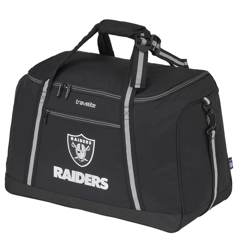 Travelite NFL - Bolsa de viaje L 57 cm (Las Vegas Raiders)