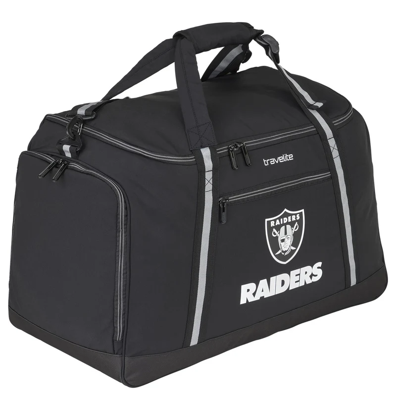 Travelite NFL - Bolsa de viaje L 57 cm (Las Vegas Raiders)