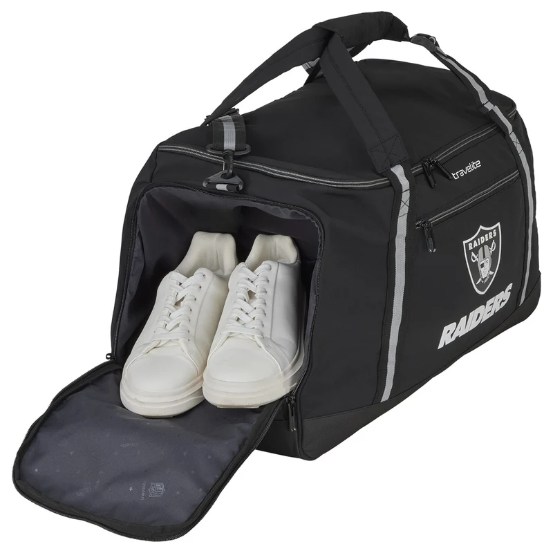 Travelite NFL - Bolsa de viaje L 57 cm (Las Vegas Raiders)