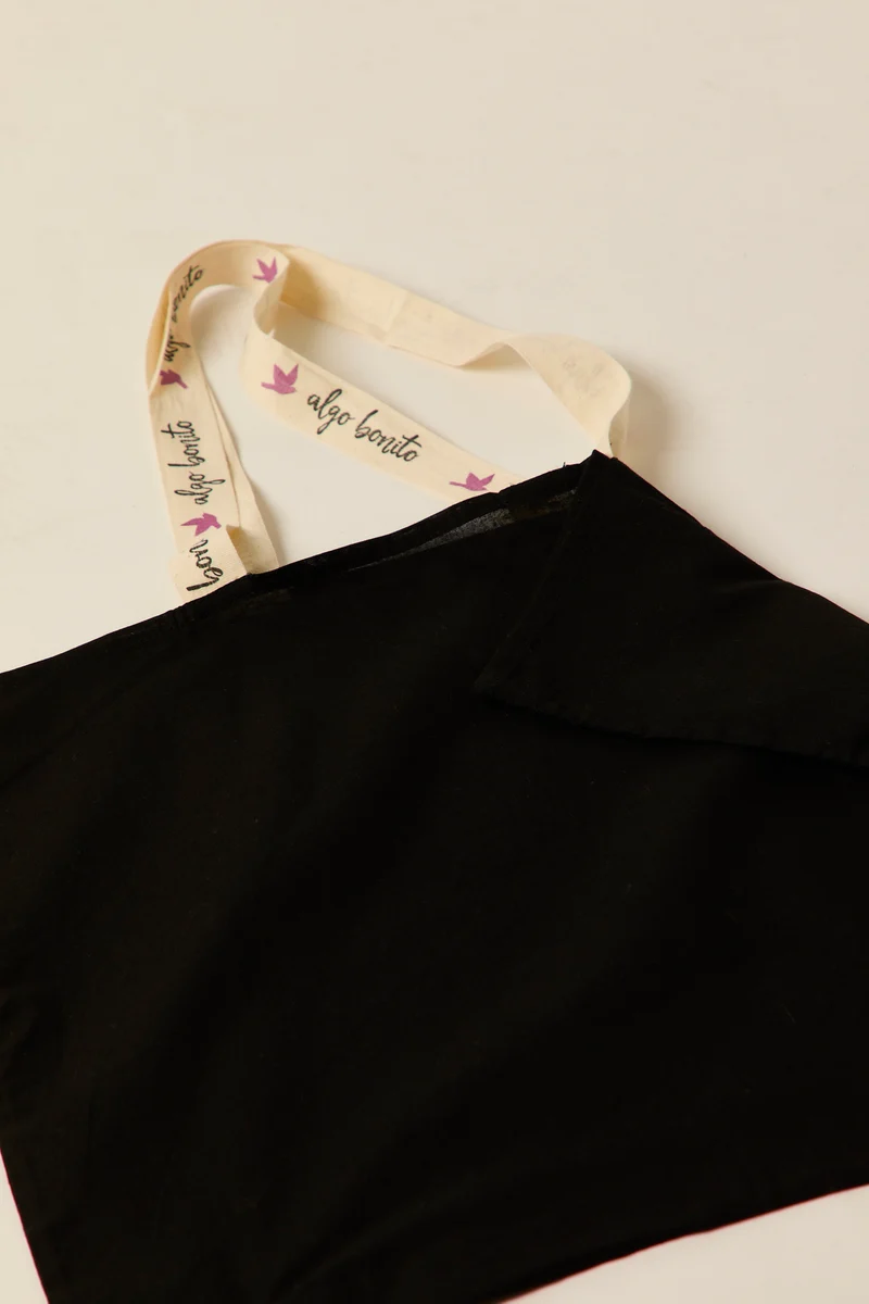 Tote bag 100% algodón negro