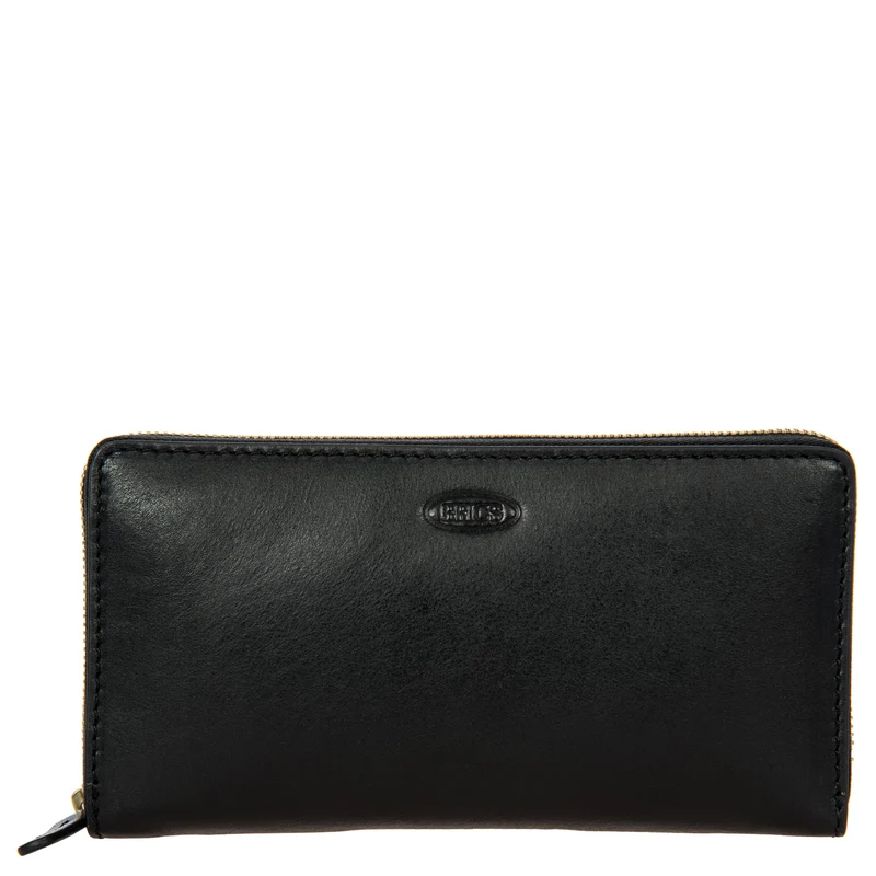 Brics Volterra - Cartera L 8cc 19.5 cm RFID (black)