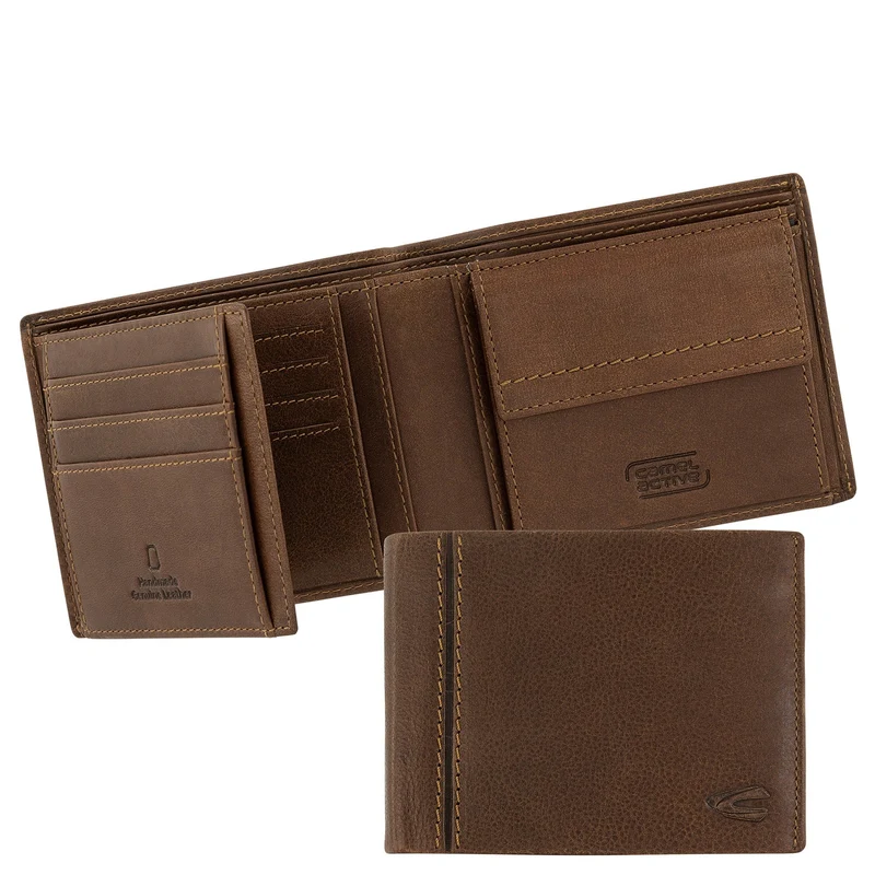 Camel Active Bilbao - Cartera 7cc 13 cm RFID (cognac)