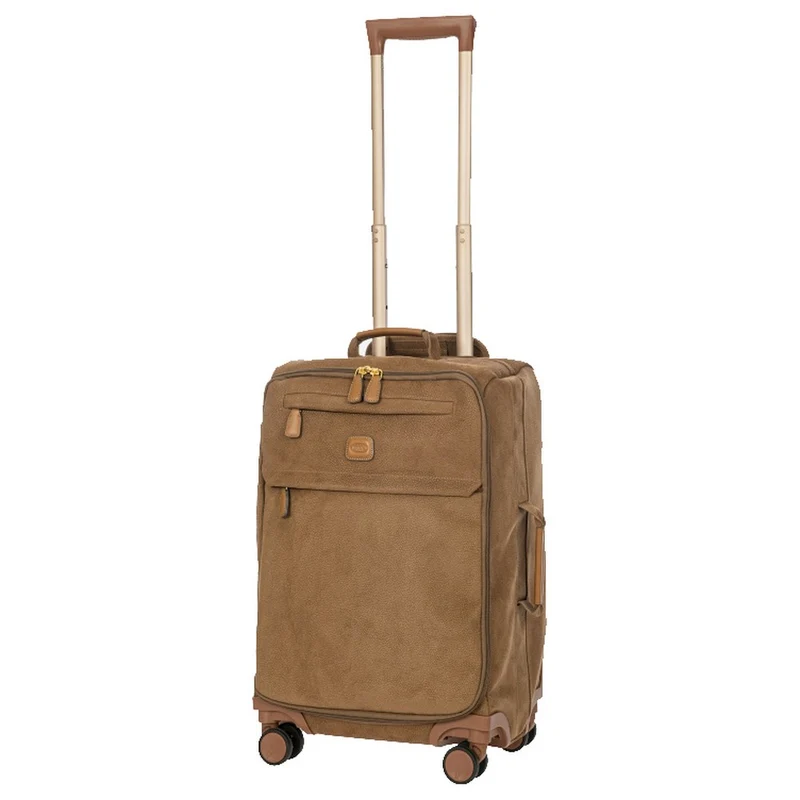 Brics Life - Trolley de cabina con 4 ruedas S 55 cm (camel)