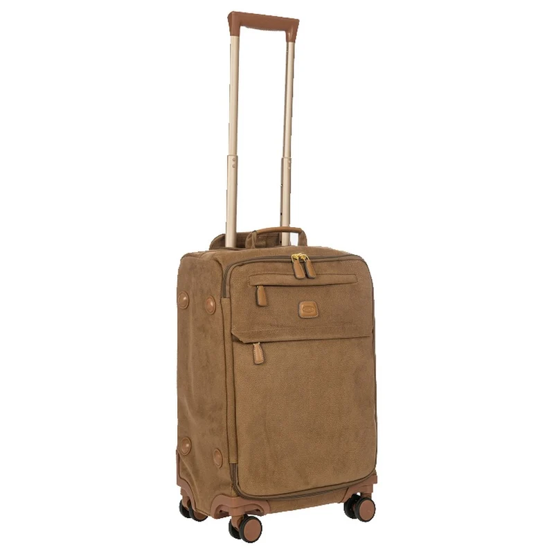 Brics Life - Trolley de cabina con 4 ruedas S 55 cm (camel)