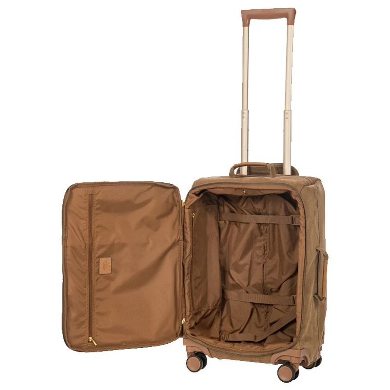 Brics Life - Trolley de cabina con 4 ruedas S 55 cm (camel)