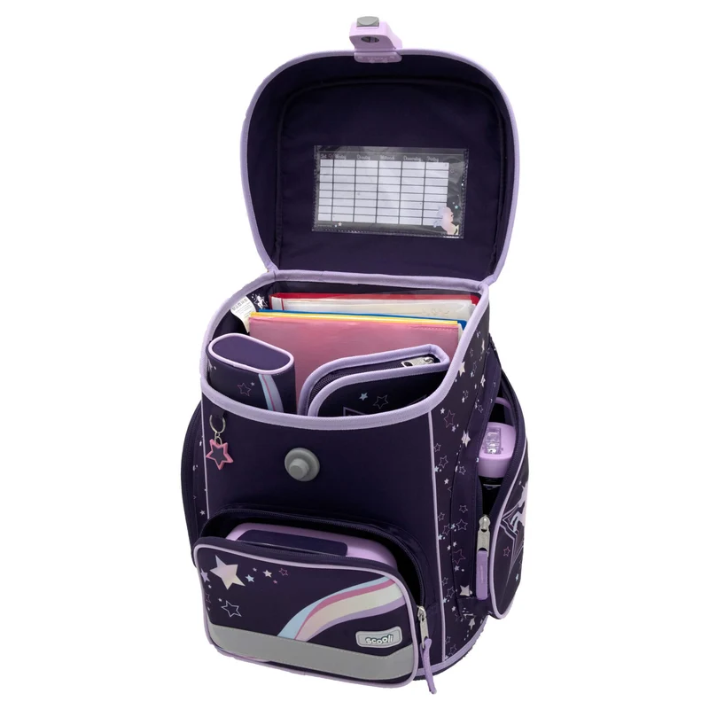 Scooli EasyFit - Set de mochila escolar 5 piezas (Dreamland)
