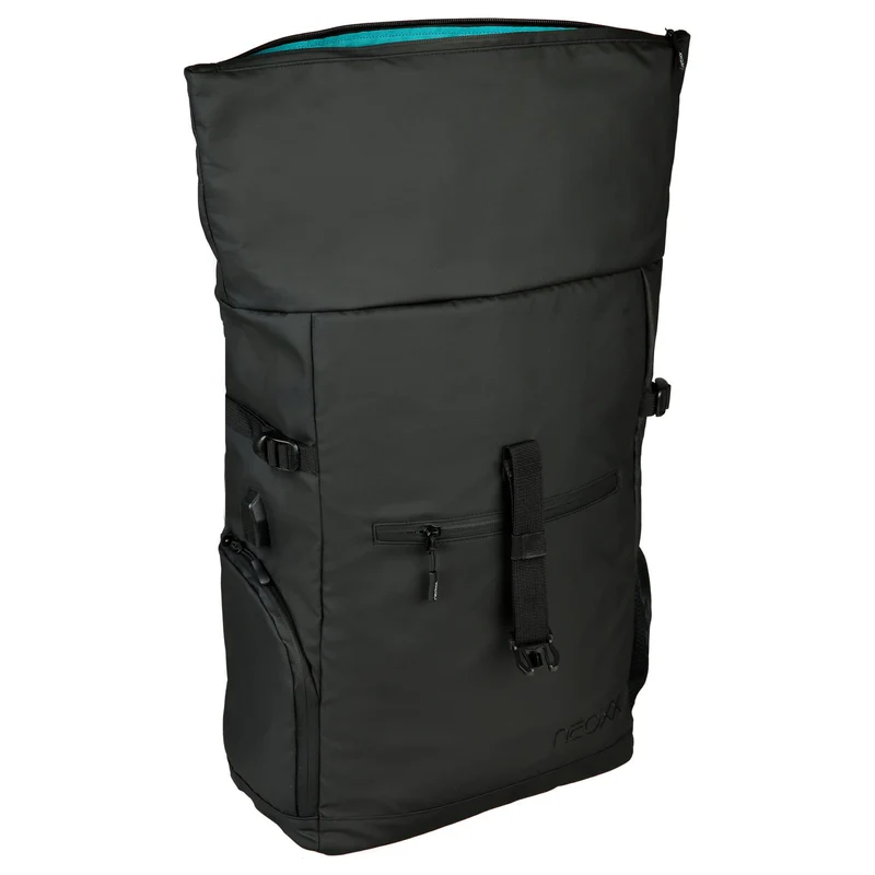 Neoxx VIBE Roll Top - Mochila 15" 45 cm USB (urban)