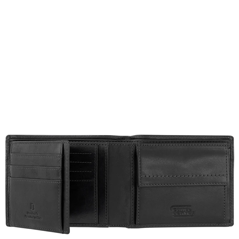 Camel Active Bilbao - Cartera 7cc 13 cm RFID (black)