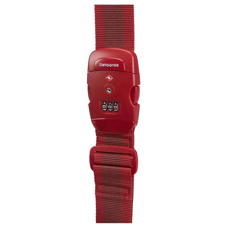 Samsonite Accessories TSA - Cinturón para maleta 182 cm (red)