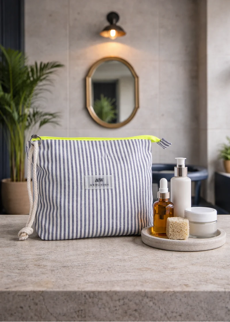 Neceser Navy Stripes Soft