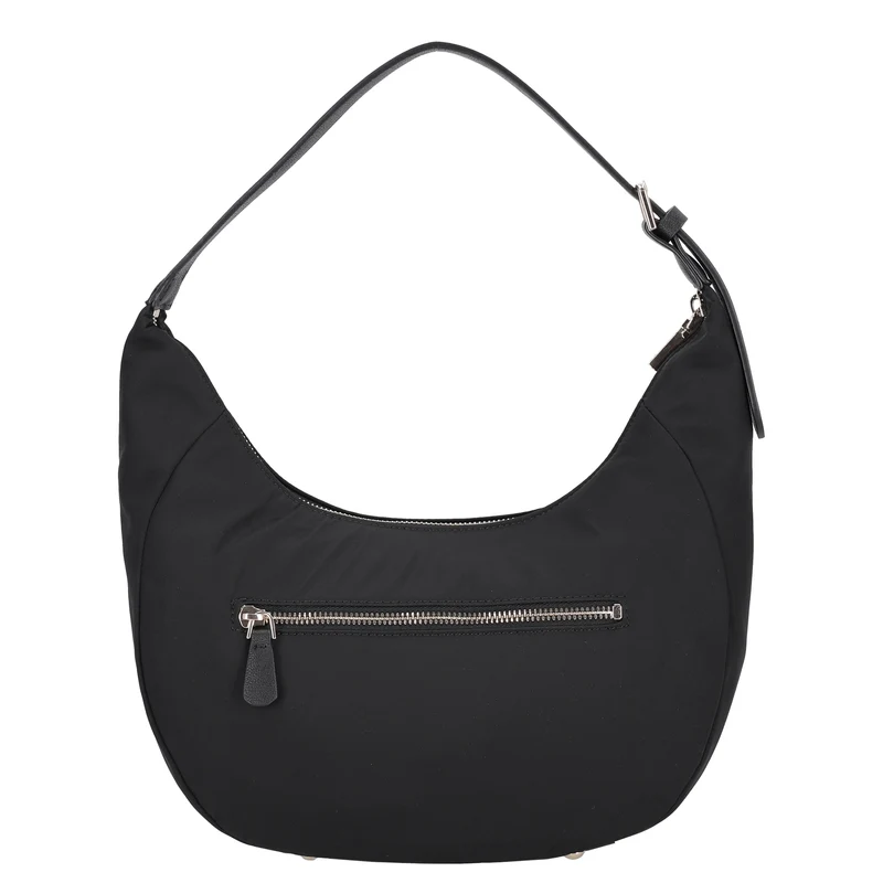 Guess Eco Gemma Hobo - Bolso de hombro 31 cm (black)