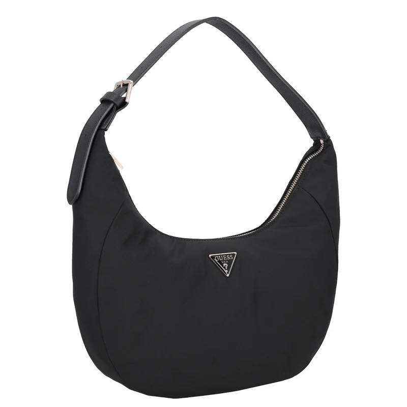 Guess Eco Gemma Hobo - Bolso de hombro 31 cm (black)