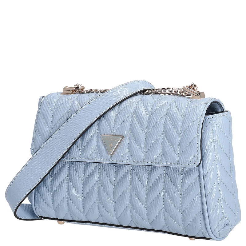 Guess Stacey - Bolso bandolera 25 cm (light blue)