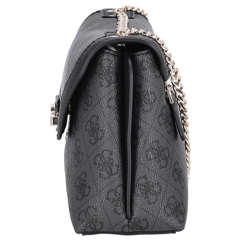 Guess Lindsey XBody Flap - Bolso bandolera 27 cm (coal logo)