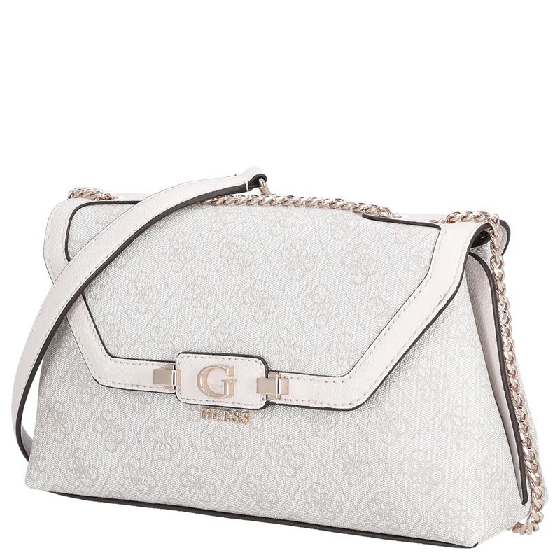 Guess Lindsey XBody Flap - Bolso bandolera 27 cm (bone logo)
