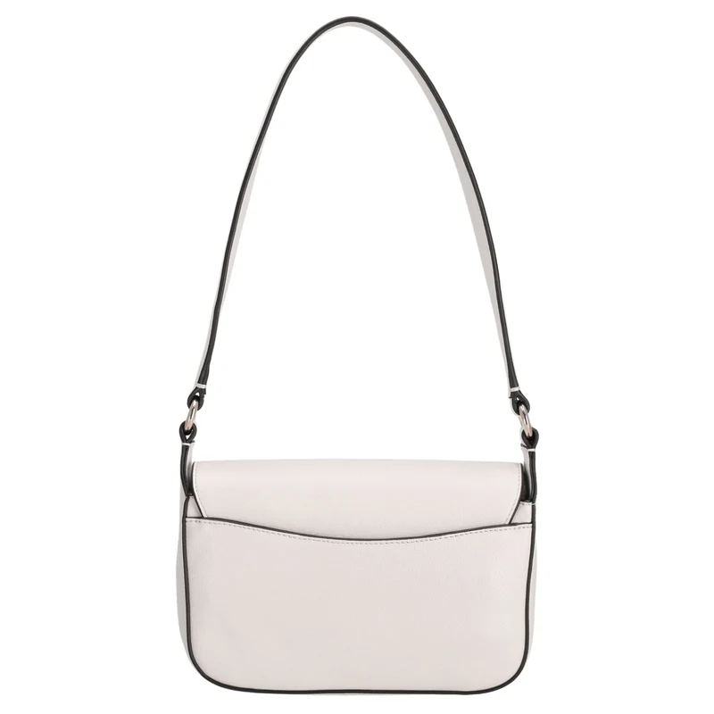 Guess Ruby Flap - Bolso de hombro 20 cm (off white)