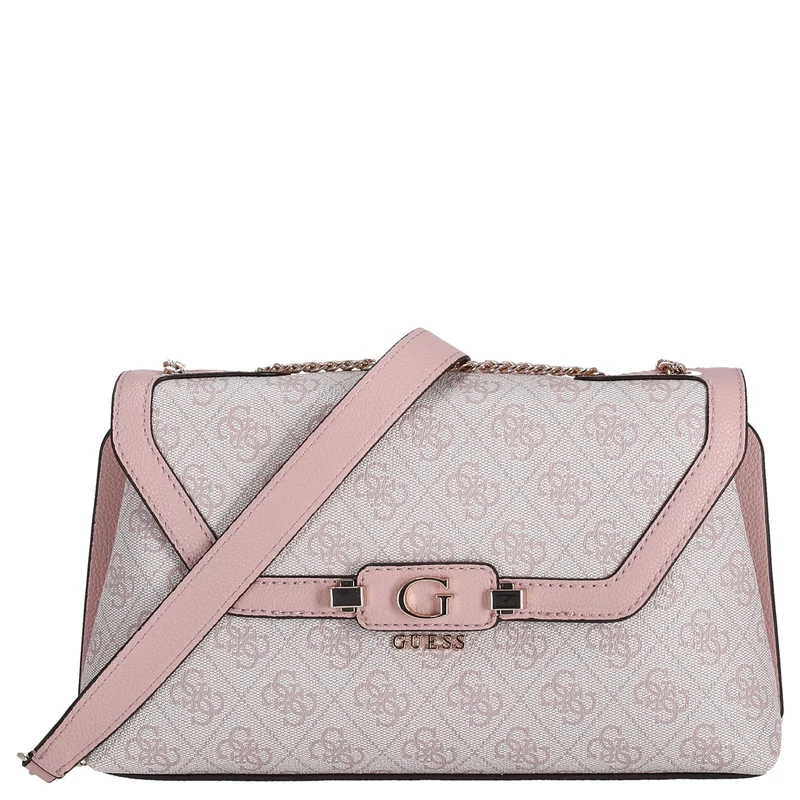 Guess Lindsey XBody Flap - Bolso bandolera 27 cm (orchid logo)