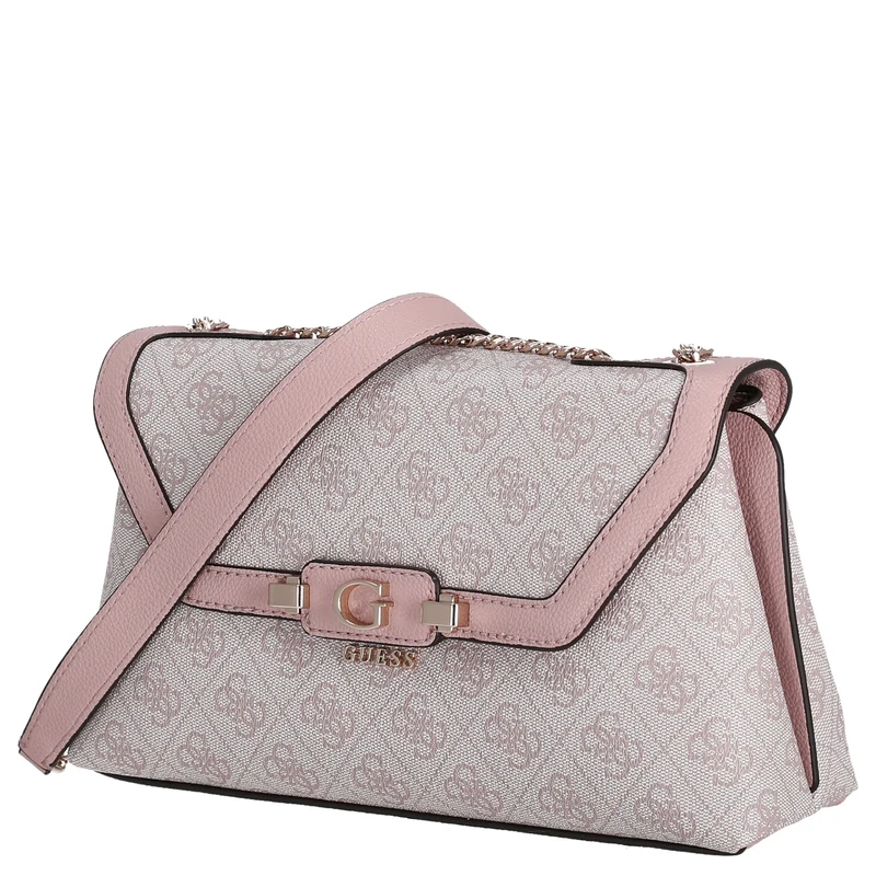 Guess Lindsey XBody Flap - Bolso bandolera 27 cm (orchid logo)