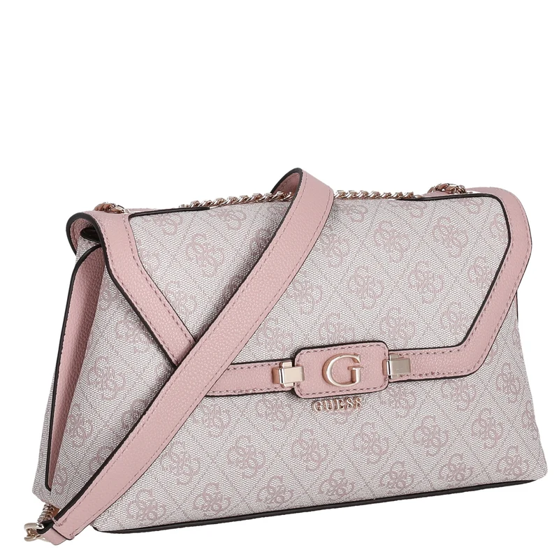 Guess Lindsey XBody Flap - Bolso bandolera 27 cm (orchid logo)