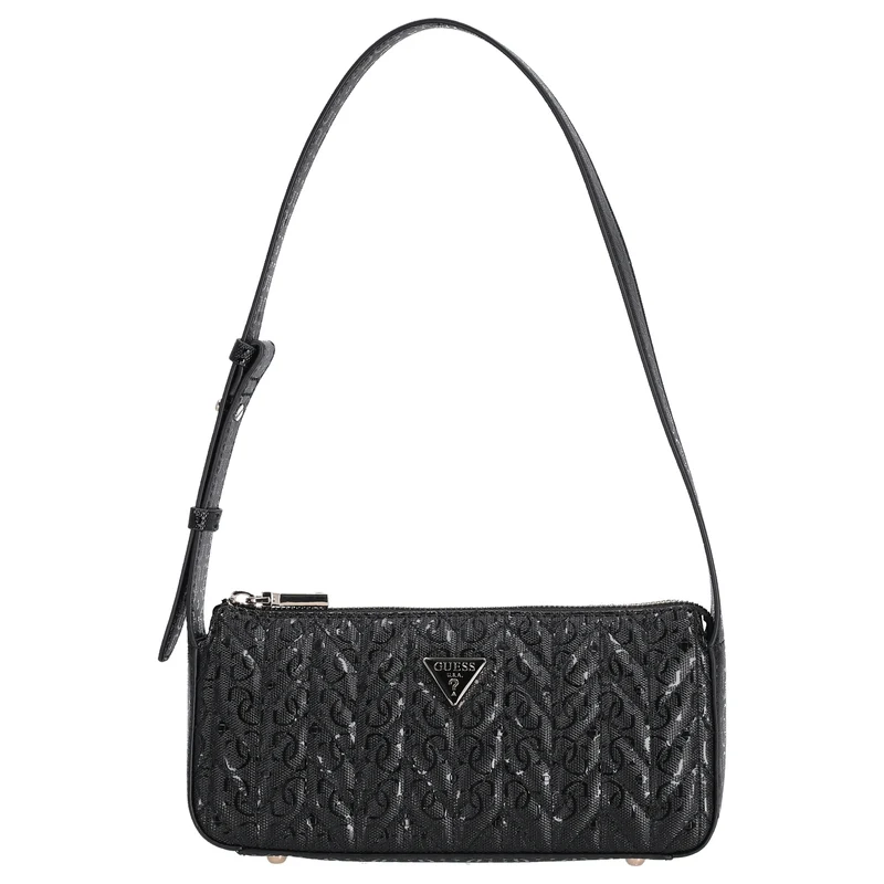 Guess Stacey Mini - Bolso de hombro 23 cm (black)