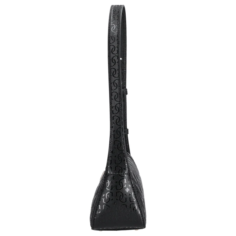 Guess Stacey Mini - Bolso de hombro 23 cm (black)