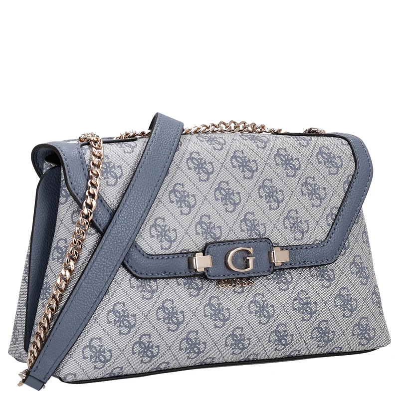 Guess Lindsey XBody Flap - Bolso bandolera 27 cm (slate logo)