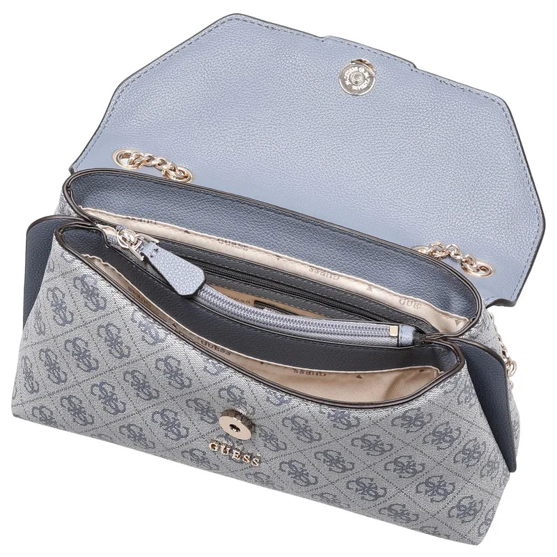 Guess Lindsey XBody Flap - Bolso bandolera 27 cm (slate logo)