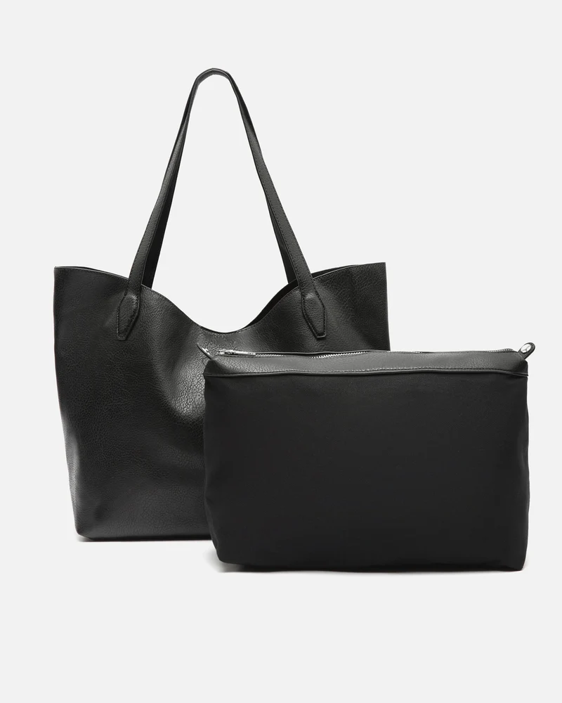 Dewe bolso shopper grande con neceser extraíble