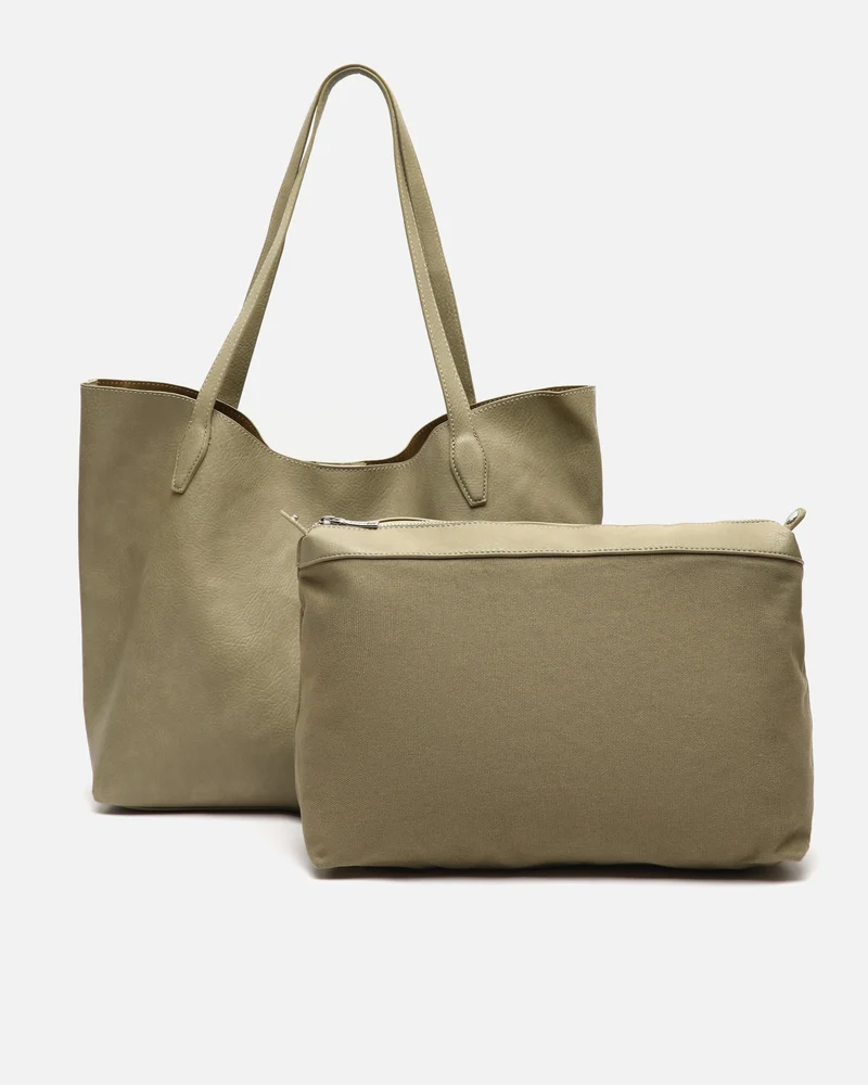 Dewe bolso shopper grande con neceser extraíble