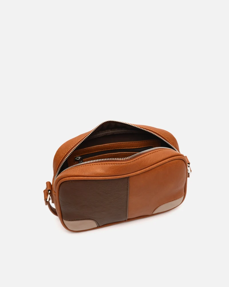 Quinito bolso bandolera pequeño con estampado patchwork