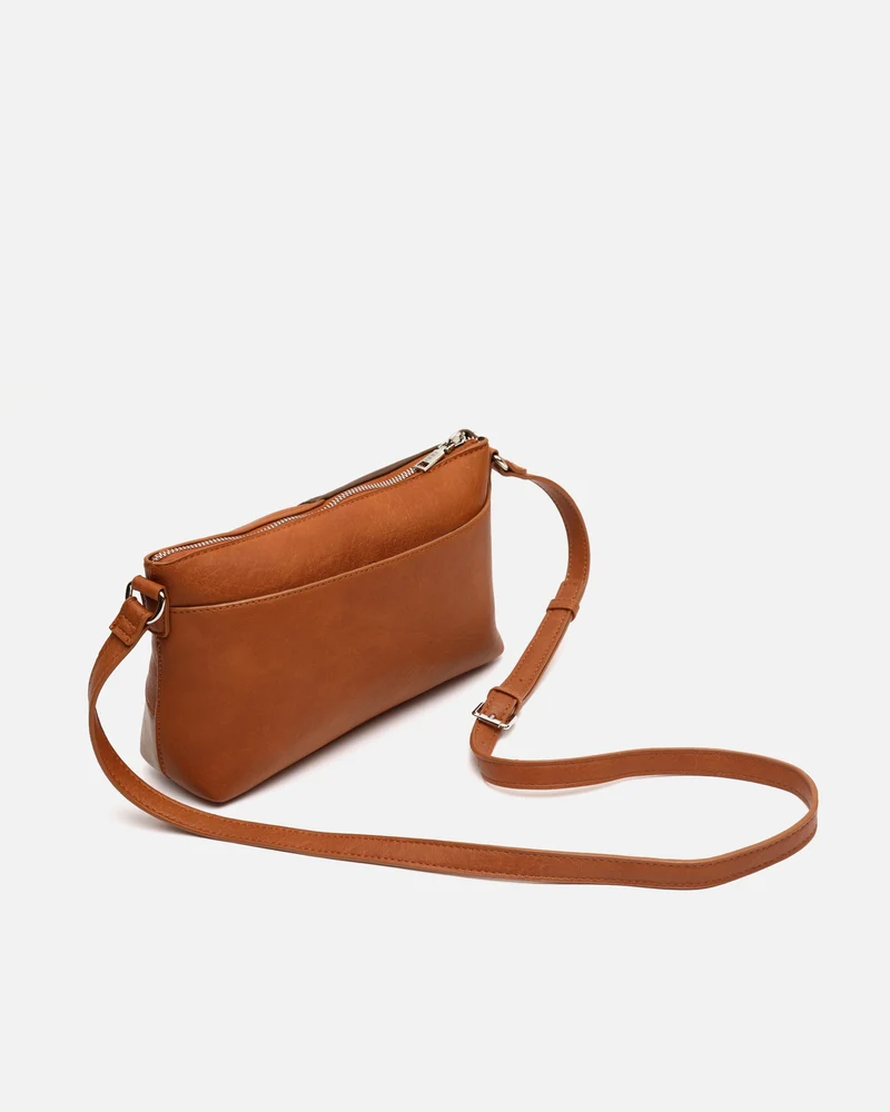 Quini bolso bandolera pequeño con estampado patchwork