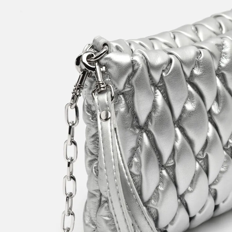 Elaxy bolso bandolera y de mano acolchado ED.