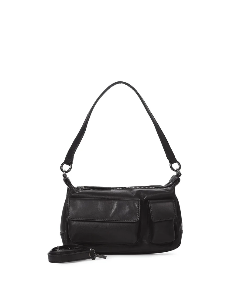 Bolso de hombro de piel THB Pocket