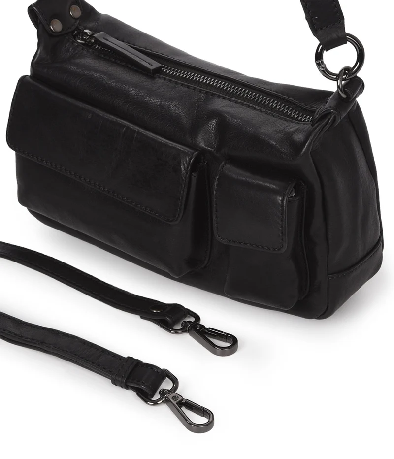 Bolso de hombro de piel THB Pocket