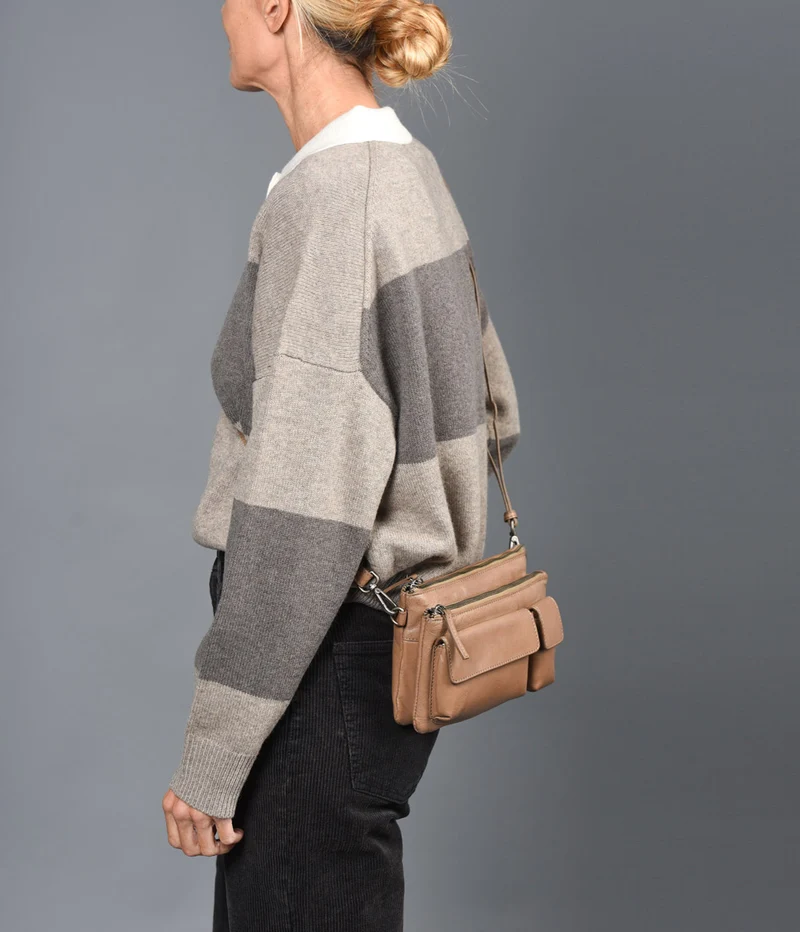 Bandolera de piel THB Pocket