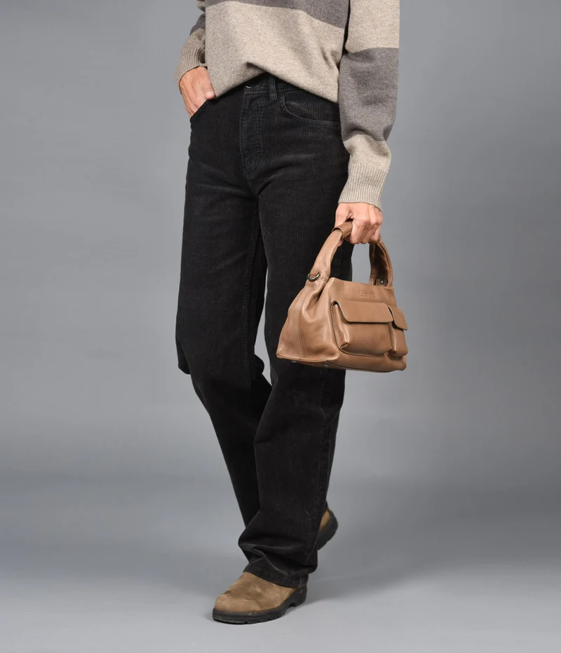 Bolso de mano de piel THB Pocket