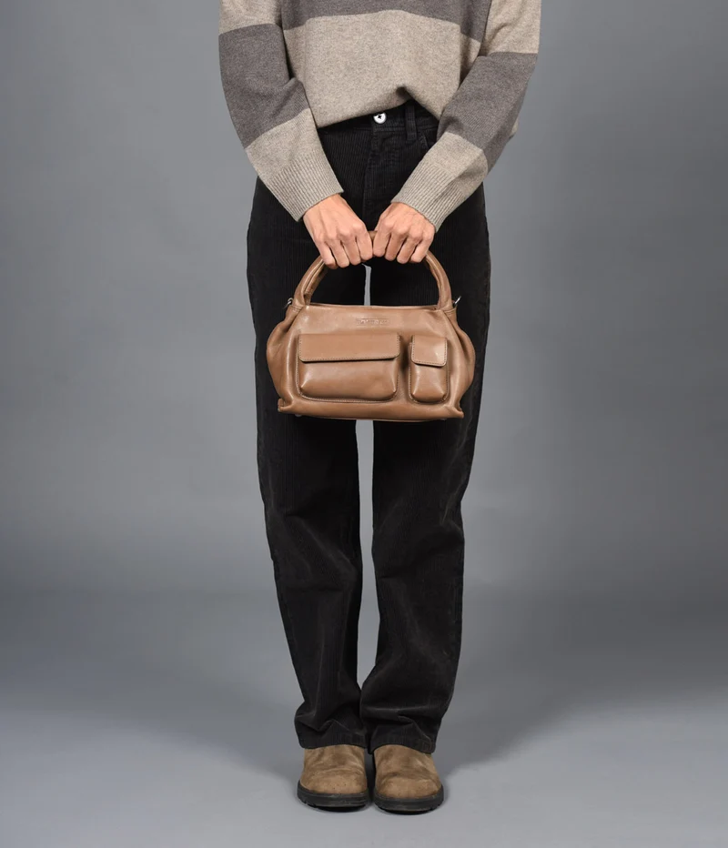 Bolso de mano de piel THB Pocket