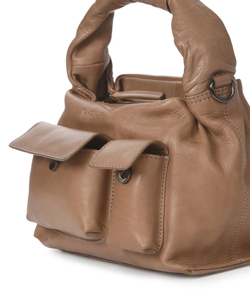 Bolso de mano de piel THB Pocket