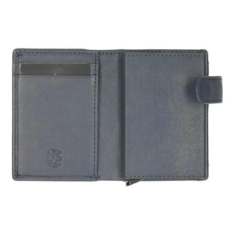Cartera De Piel "RFID Aluminio" J.L Piel