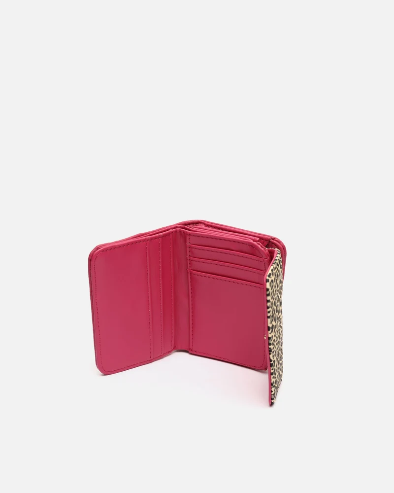 Diver monedero pequeño estampado animal print