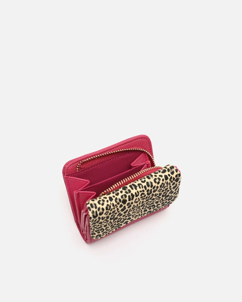 Diver monedero pequeño estampado animal print