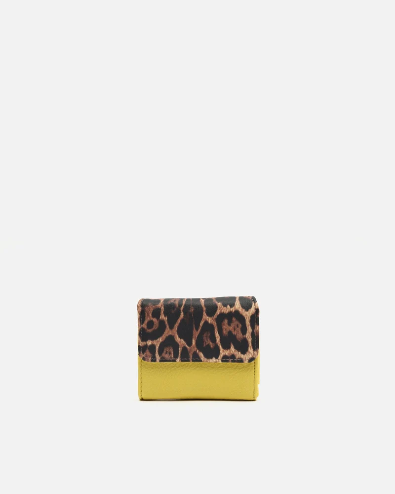Diver monedero pequeño estampado animal print