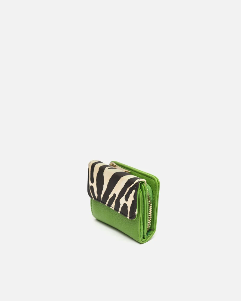 Diver monedero pequeño estampado animal print
