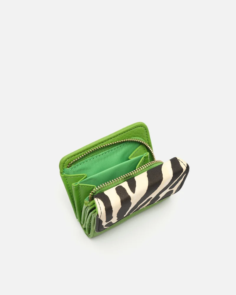 Diver monedero pequeño estampado animal print