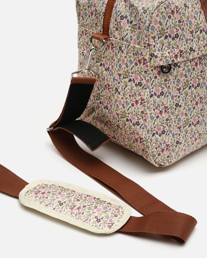 Crosmi bolsa fin de semana estampado con bandolera extraíble