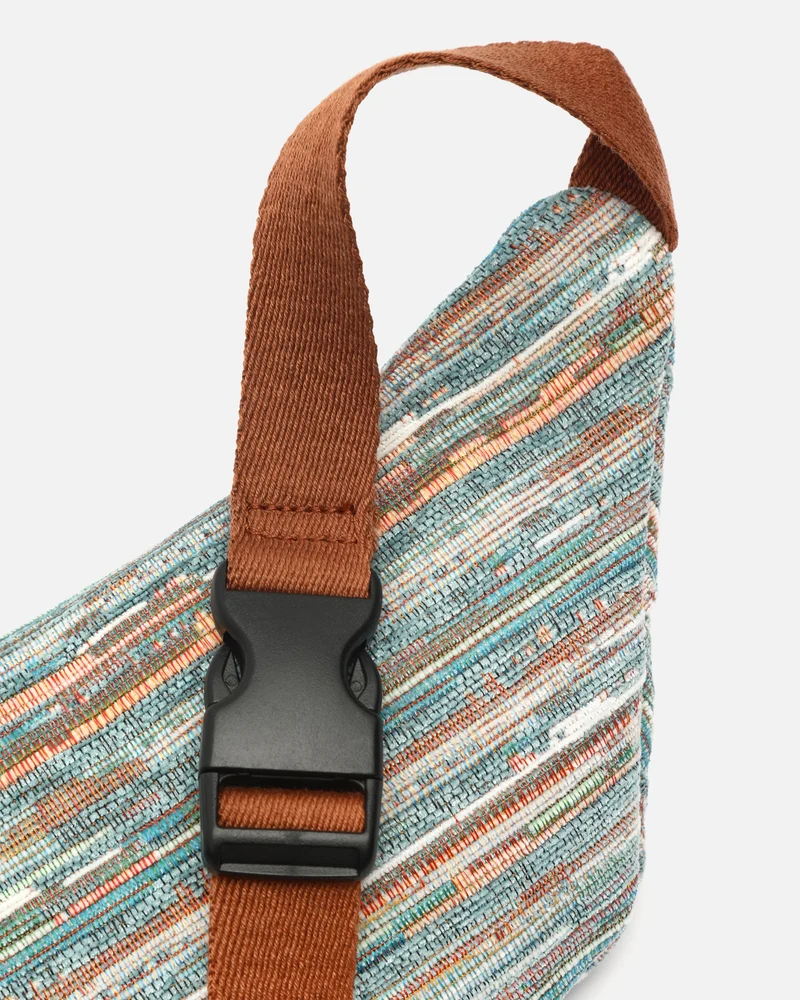 Lurdes riñonera estampado jacquard